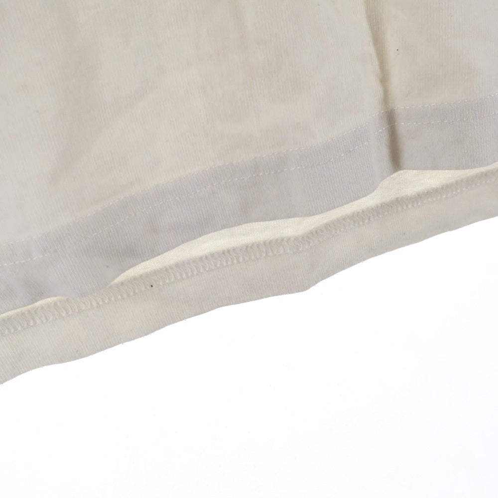 AAPE BY A BATHING APE(エーエイプバイアベイシングエイプ) 両面プリント クルーネック 半袖 Tシャツ カットソー ホワイト AAPTEM0882XXI