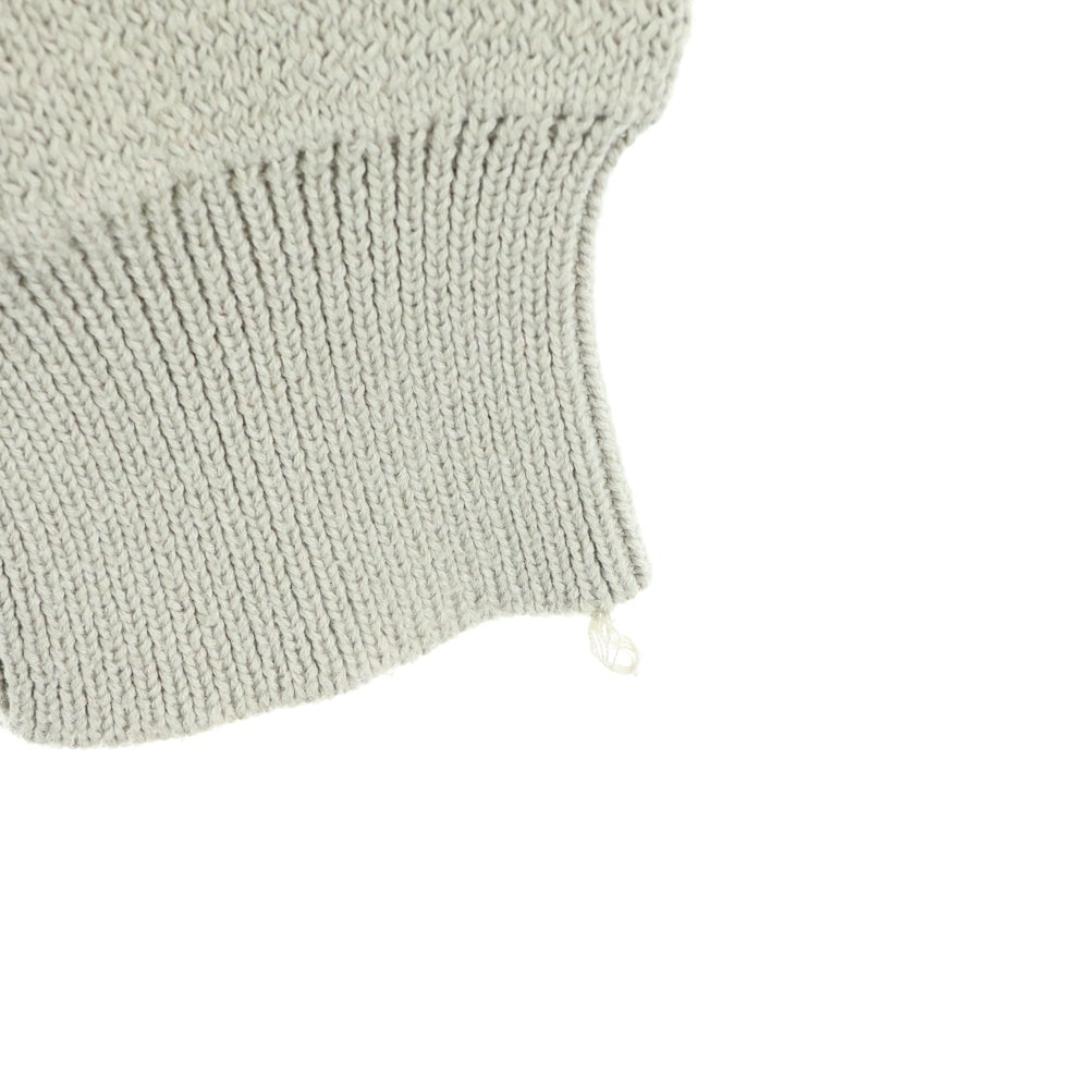 ESSENTIALS FEAR OF GOD(エッセンシャル フィアオブゴッド) フロントロゴ プルオーバー ニットパーカー フーディ ベージュ