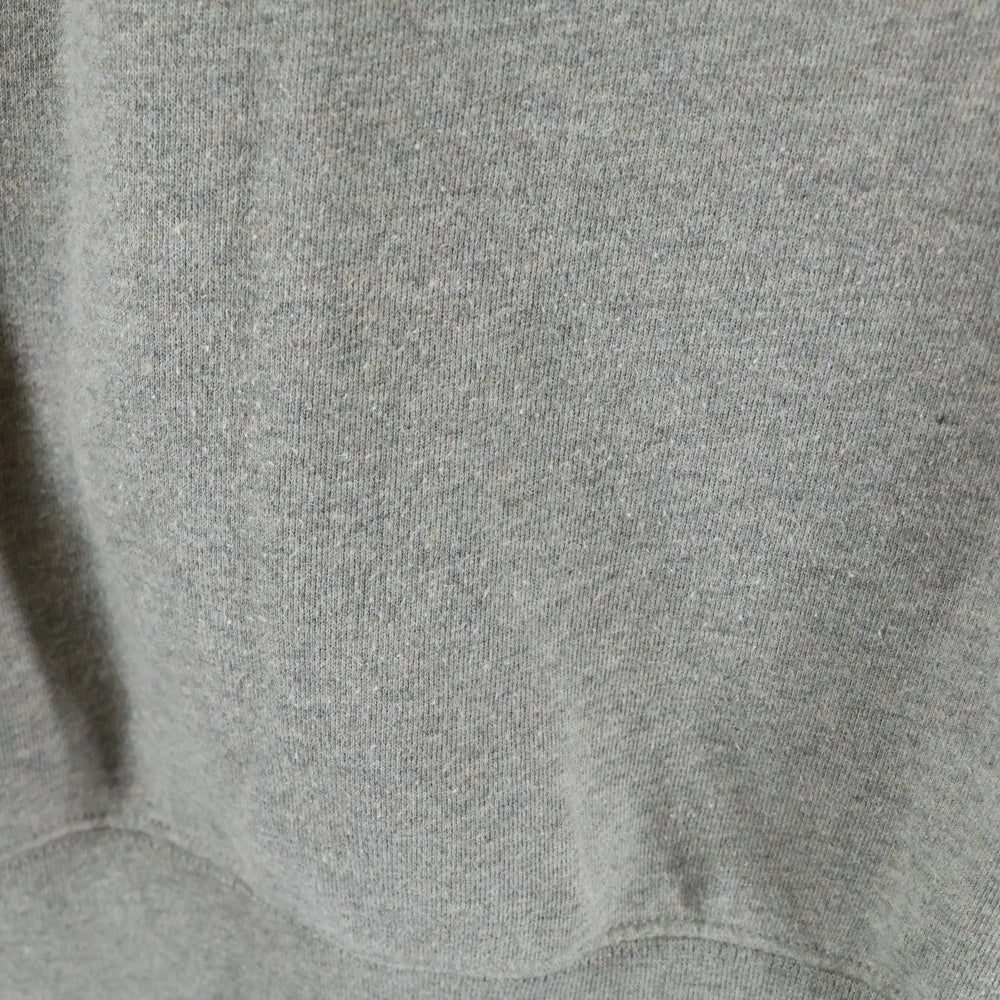 ESSENTIALS FEAR OF GOD(エッセンシャル フィアオブゴッド) フロッキー ロゴプリント プルオーバーパーカー フーディ グレー