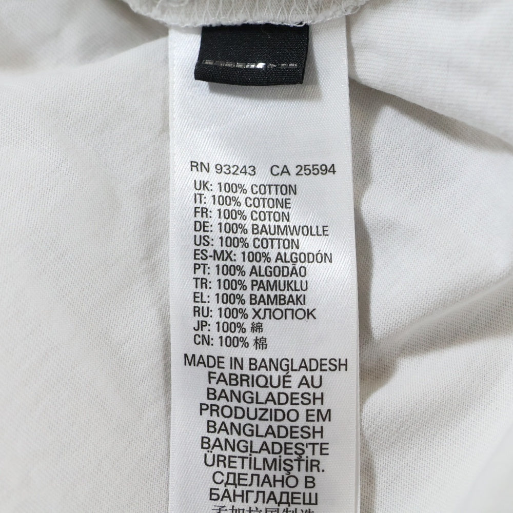 DIESEL(ディーゼル) NYPCRI フロント ロゴプリント 半袖Tシャツ カットソー ホワイト