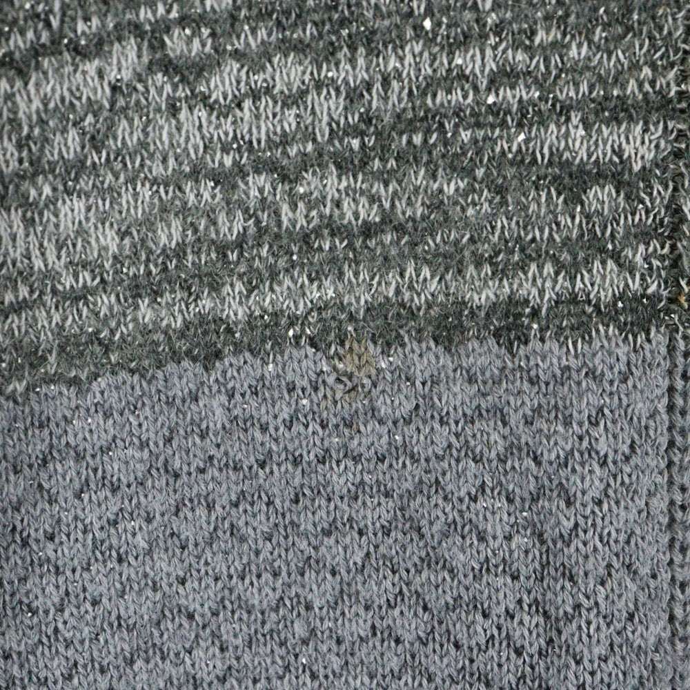 DIESEL(ディーゼル) クルーネック ニット セーター ブラック/グレー