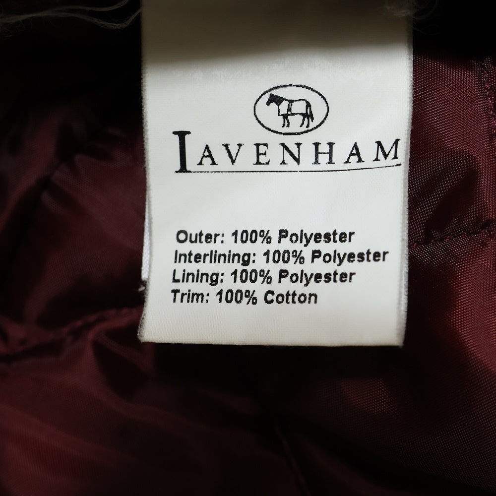 LAVENHAM(ラベンハム) WEYBREAD JACKET ウェイブレッド 中綿入り 襟コーデュロイ キルティングコート ブルゾン ブラウン
