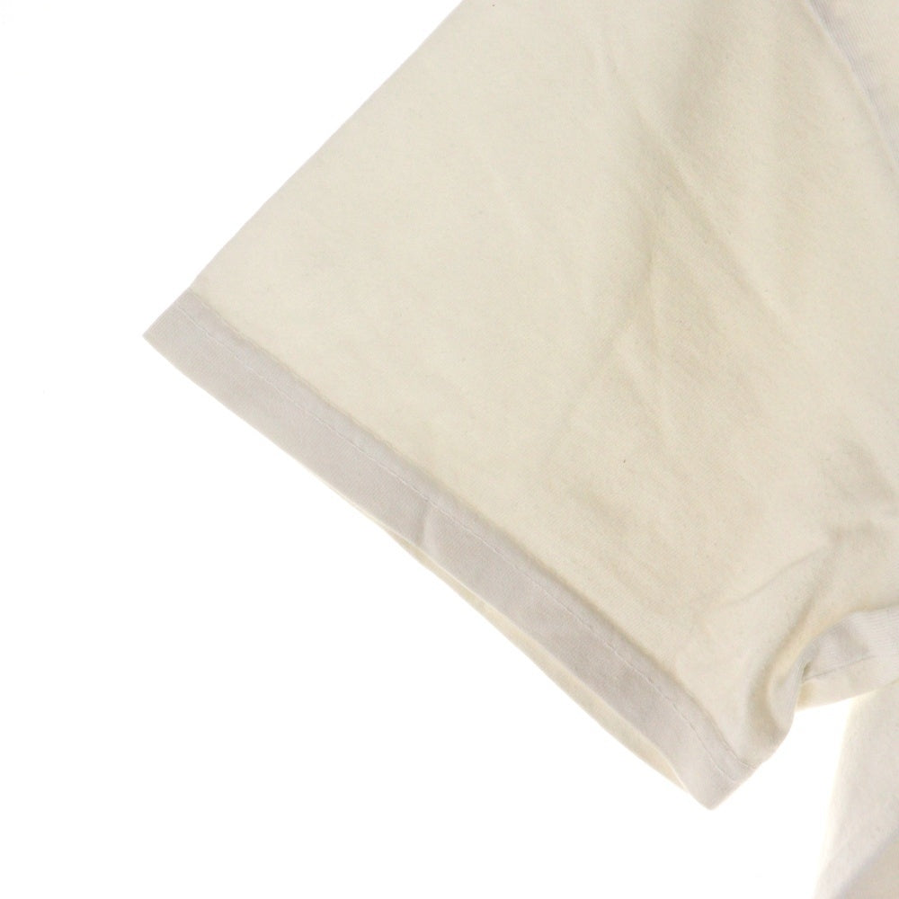 STUSSY(ステューシー) フォトプリント 両面 ロゴプリント 半袖Tシャツ カットソー ホワイト