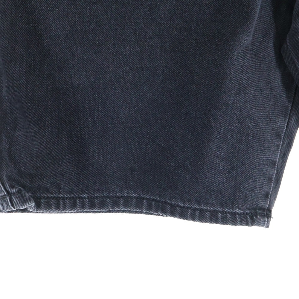 DIESEL(ディーゼル) ストラップ付き デニム ショーツ ブラック