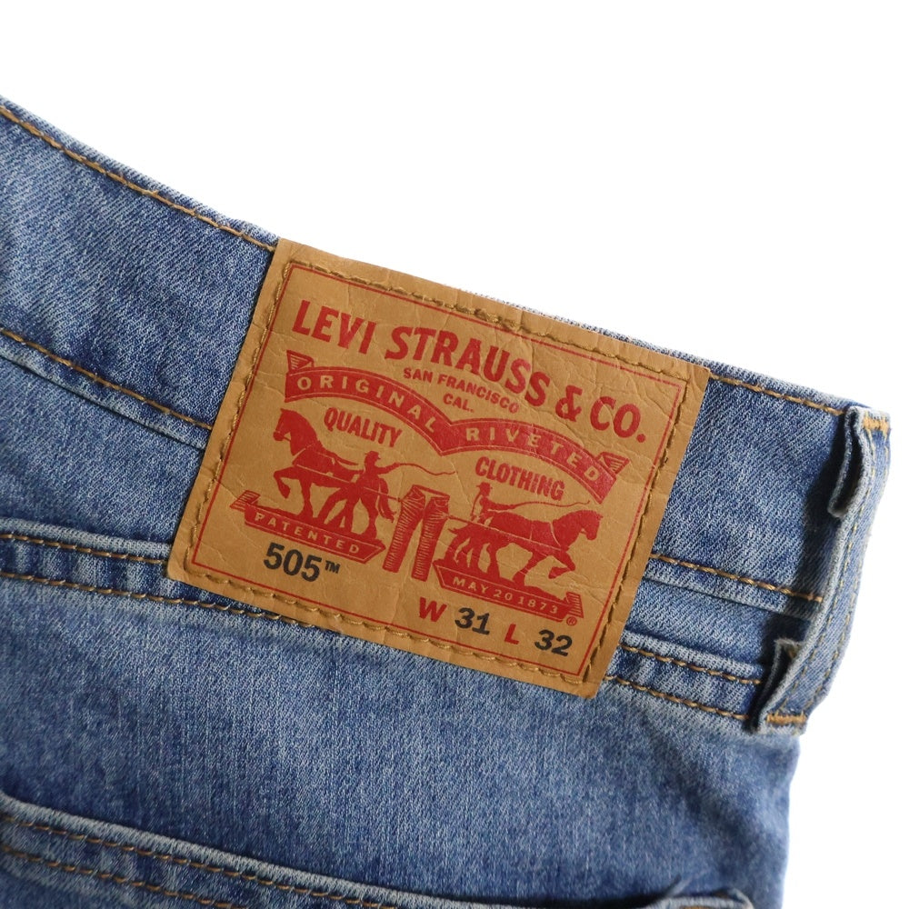 Levi's(リーバイス) 505 ボタン裏5222 スモール e 紙パッチ ボタンフライデニムパンツ インディゴ