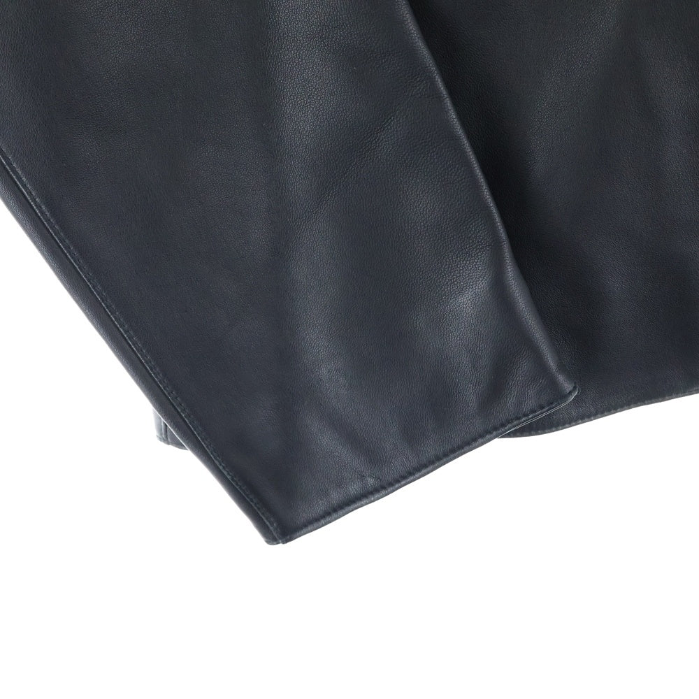 FENDI(フェンディ) Beige Full Monogram Lining Overcoat フロント モノグラム スタッズ シングルライダース ブラック FPG430 SSM