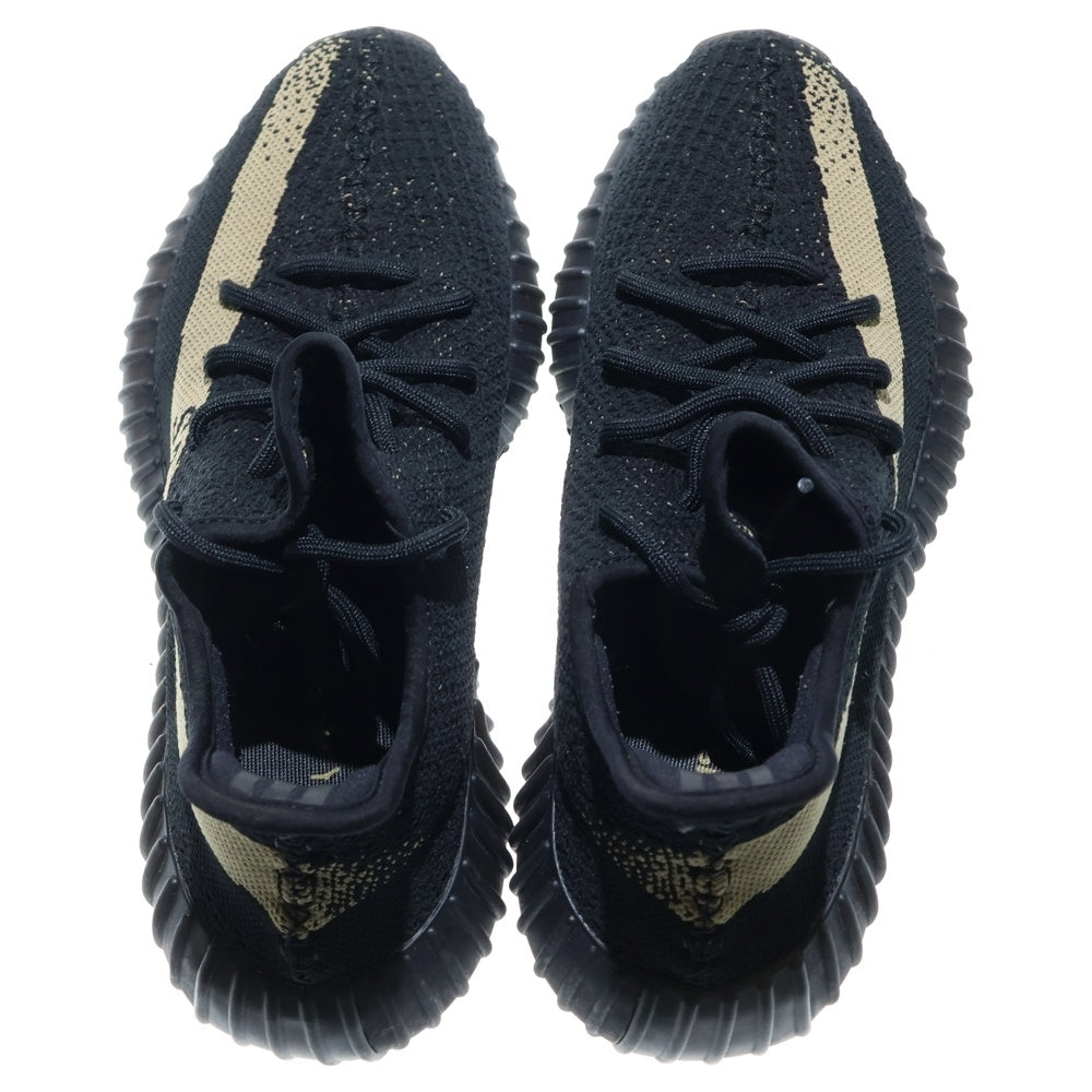adidas(アディダス) YEEZY BOOST 350 V2 Core Black Green イージーブースト コアブラックグリーン ローカットスニーカー ブラック US8/26.0cm BY9611