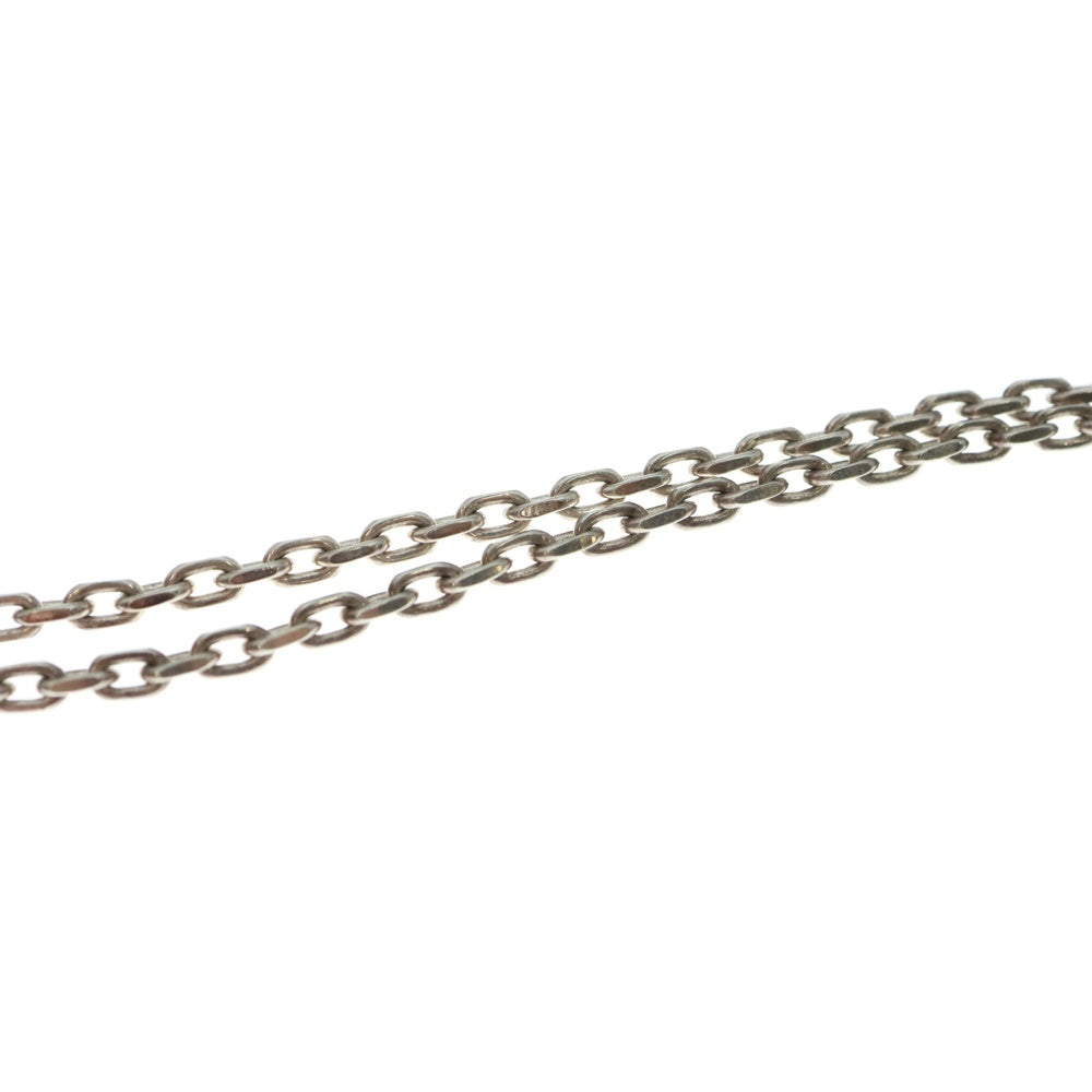 NO BRAND(ノーブランド) 【Leaf リーフ】サンダーウェーブ ペンダントトップ K18スパナチェーン ネックレス シルバー/ゴールド