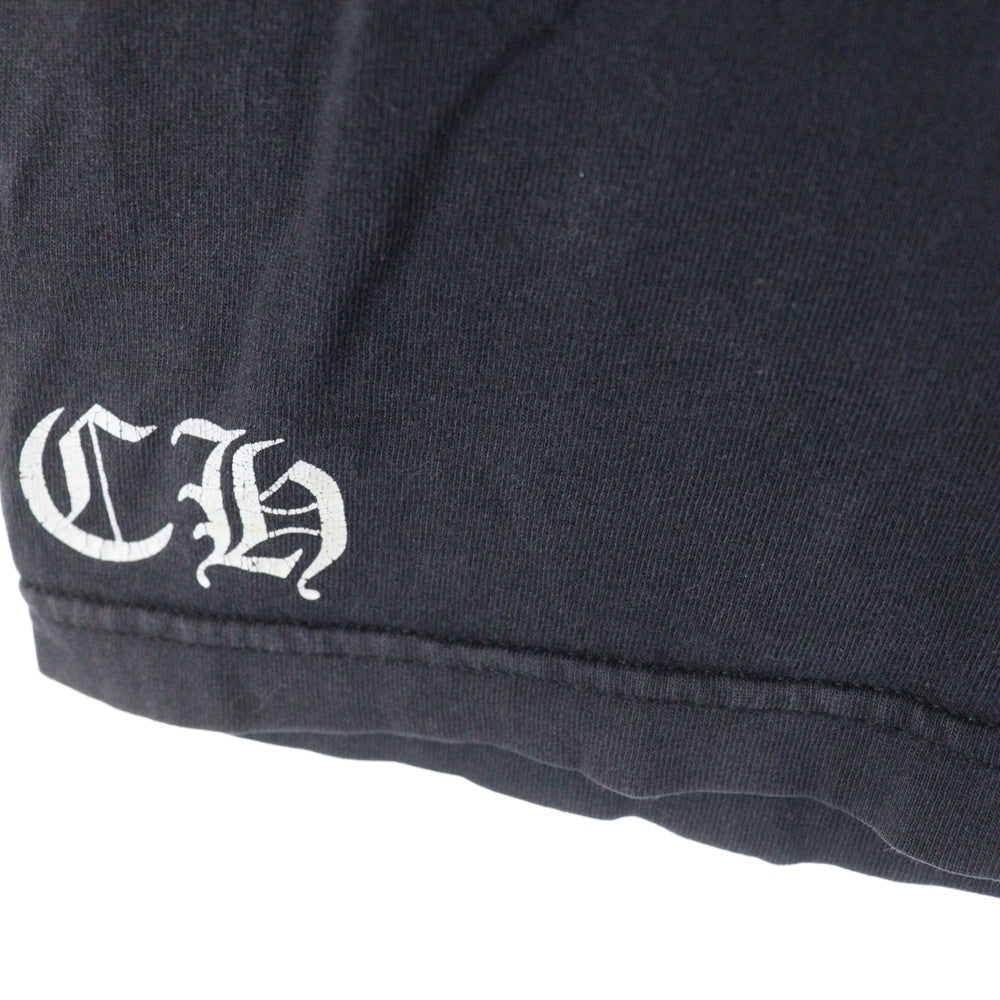 CHROME HEARTS(クロムハーツ) OLD Scroll Label オールド バックスクロールラベル クルーネック 半袖Tシャツ カットソー ブラック