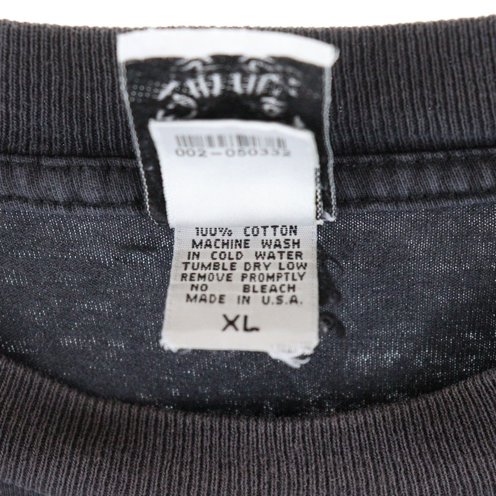 CHROME HEARTS(クロムハーツ) OLD Scroll Label オールド バックスクロールラベル クルーネック 半袖Tシャツ カットソー ブラック