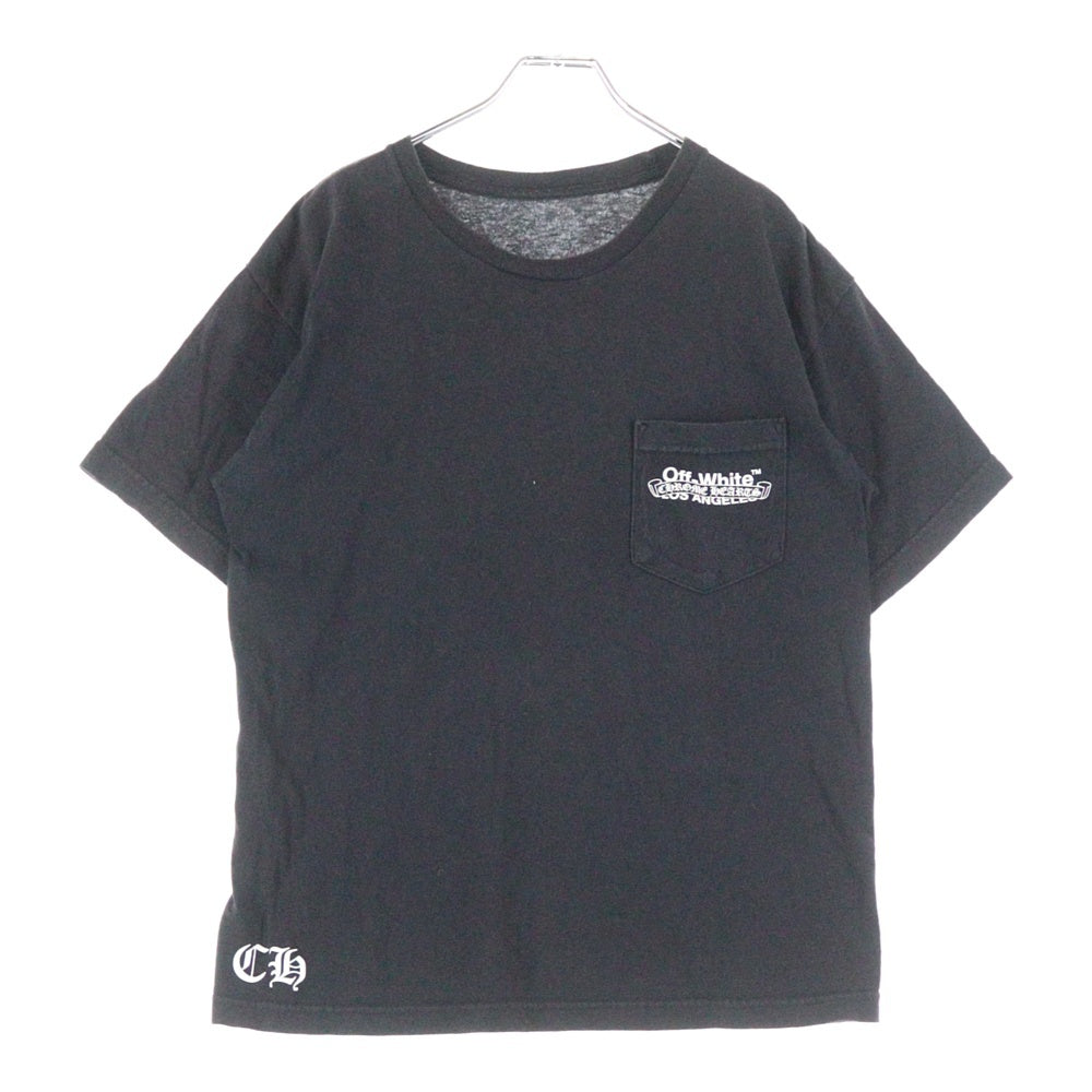 CHROME HEARTS(クロムハーツ) ×OFF-WHITE TOKYO T-SHIRT オフホワイト 東京 半袖Tシャツ カットソー ブラック