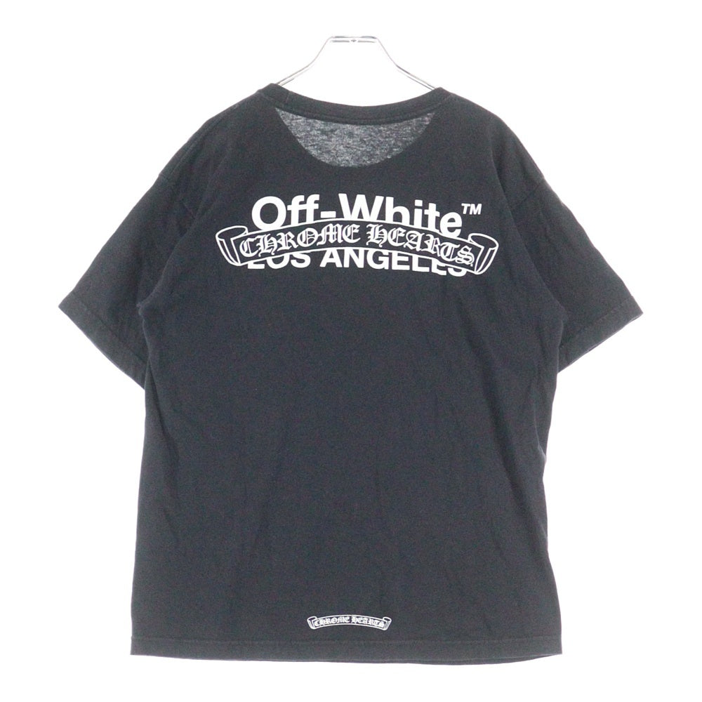CHROME HEARTS(クロムハーツ) ×OFF-WHITE TOKYO T-SHIRT オフホワイト 東京 半袖Tシャツ カットソー ブラック