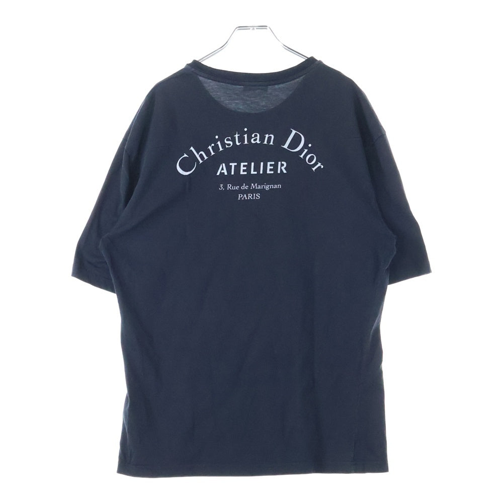 Dior HOMME(ディオールオム) Atelier T-Shirt 半袖Tシャツ ブラック 863J621I2712