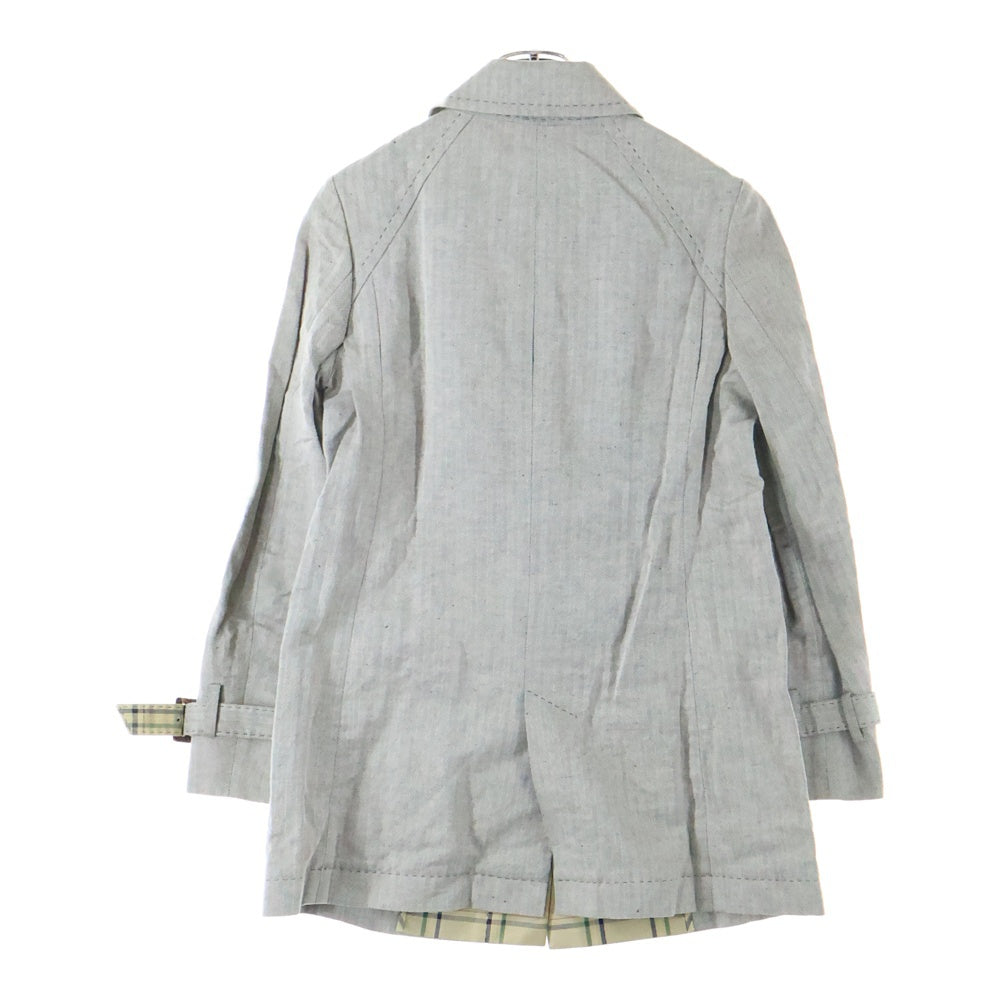 NO BRAND(ノーブランド) OLD ENGLAND 襟付きコート グレー