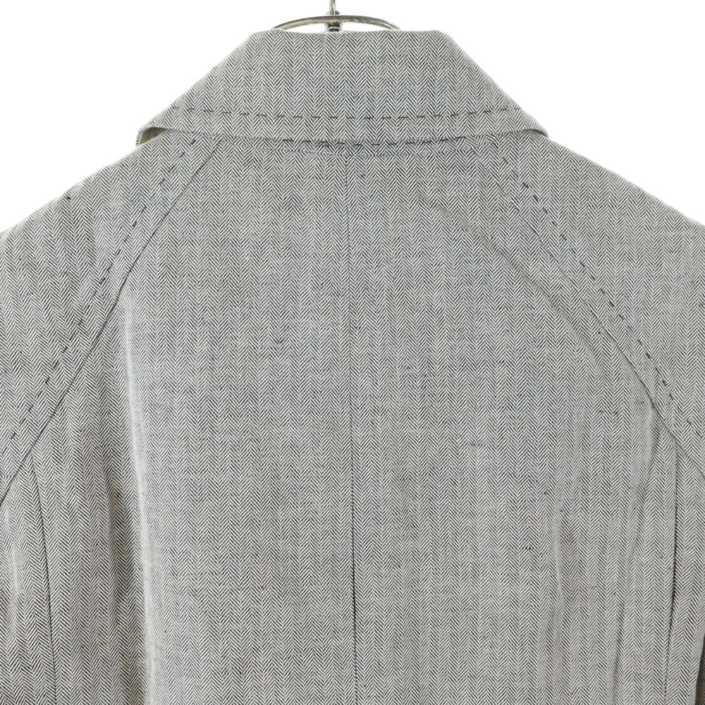 NO BRAND(ノーブランド) OLD ENGLAND 襟付きコート グレー