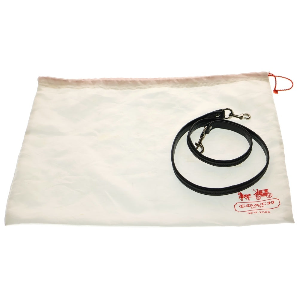 COACH(コーチ) 2Way ショルダーバッグ レザー 黒 22423