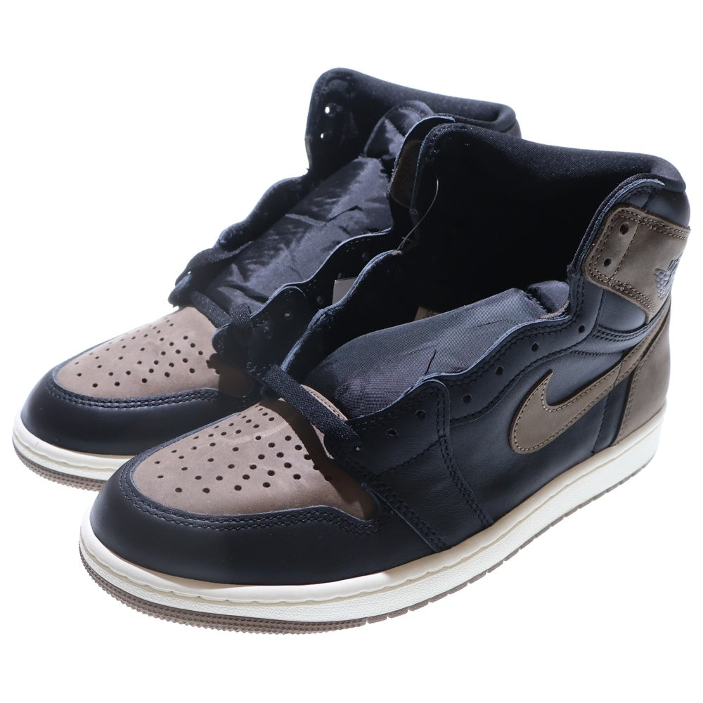NIKE(ナイキ) AIR JORDAN1 RETRO HIGH OG PALOMINO エアジョーダン1 レトロ パロミノ ハイカットスニーカー ブラウン/ブラック US9.5/27.5cm DZ5485-020