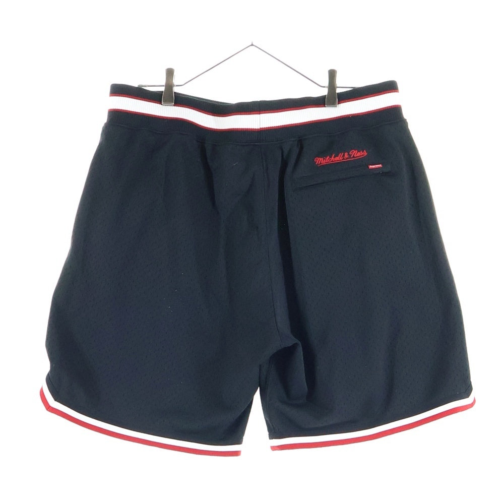 SUPREME(シュプリーム) 21SS Mitchell & Ness Basketball Short ミッチェルアンドネス バスケットボール ショーツ ハーフパンツ ブラック