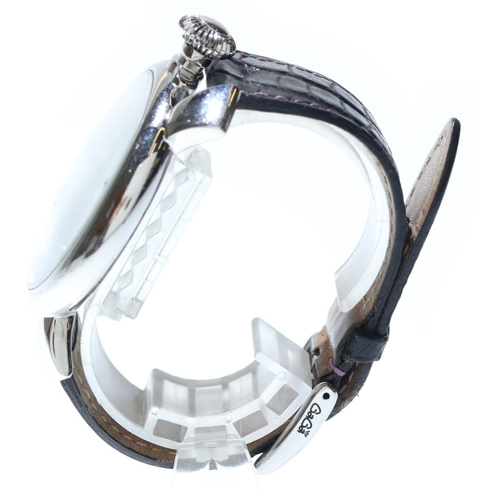 GaGa MILANO(ガガミラノ) Manuale Slim 46mm 5084.1 マヌアーレ スリム 46mm スモールセコンド クオーツ 腕時計 ブラック