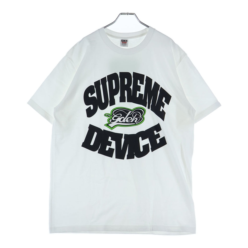 SUPREME(シュプリーム) 25SS ×GOODENOUGH GDEH Device Tee グッドイナフ デヴァイス 両面プリント 半袖Tシャツ カットソー ホワイト