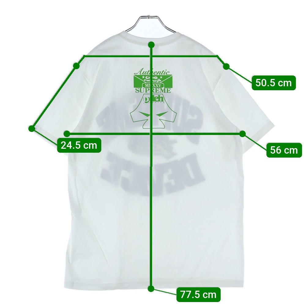 SUPREME(シュプリーム) 25SS ×GOODENOUGH GDEH Device Tee グッドイナフ デヴァイス 両面プリント 半袖Tシャツ カットソー ホワイト