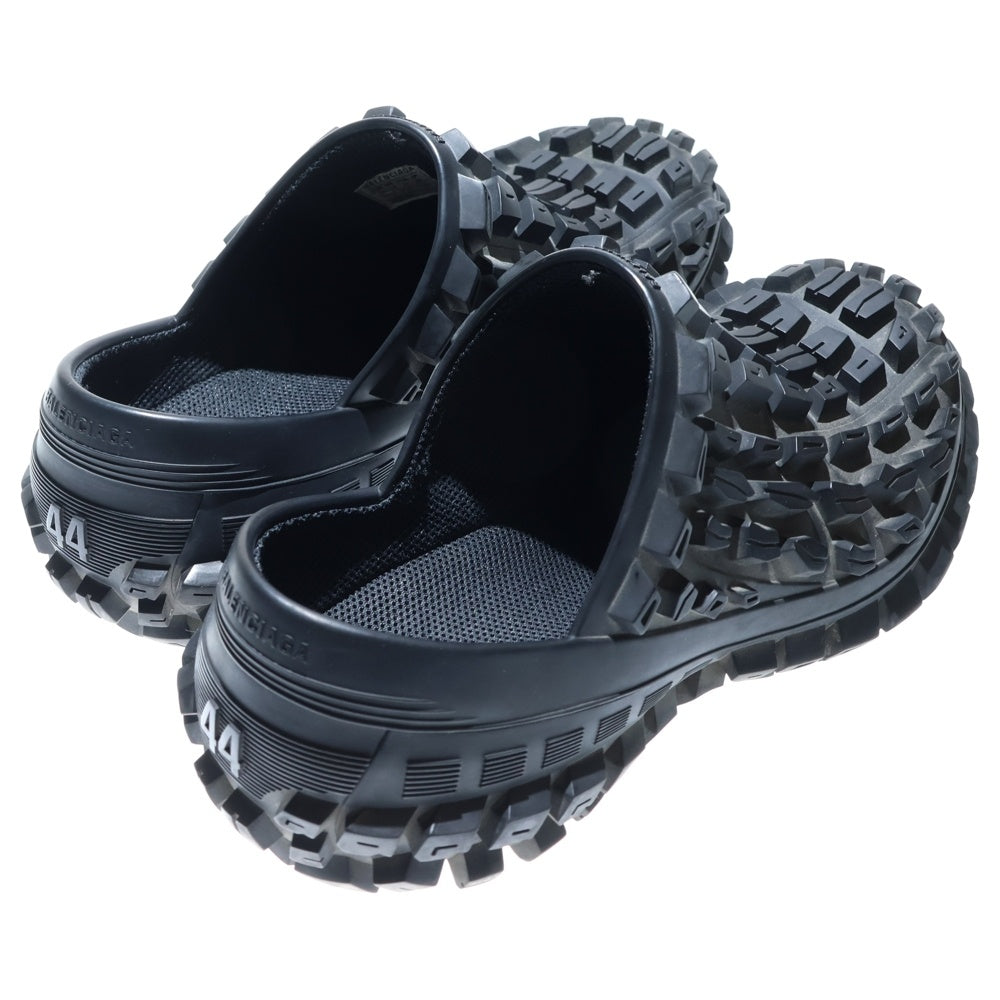 BALENCIAGA(バレンシアガ) 23SS DEFENDER CLOG ディフェンダー バウンサー ミュール サンダル ブラック 735252
