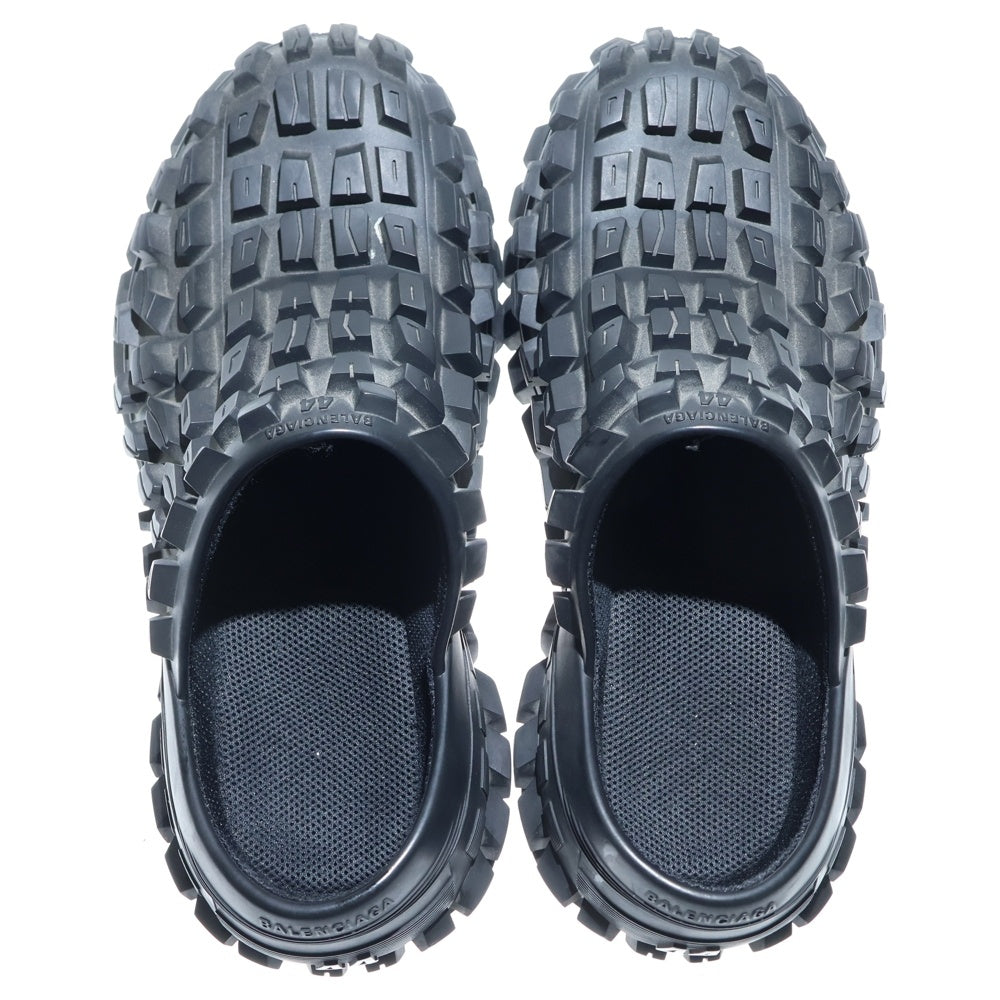 BALENCIAGA(バレンシアガ) 23SS DEFENDER CLOG ディフェンダー バウンサー ミュール サンダル ブラック 735252