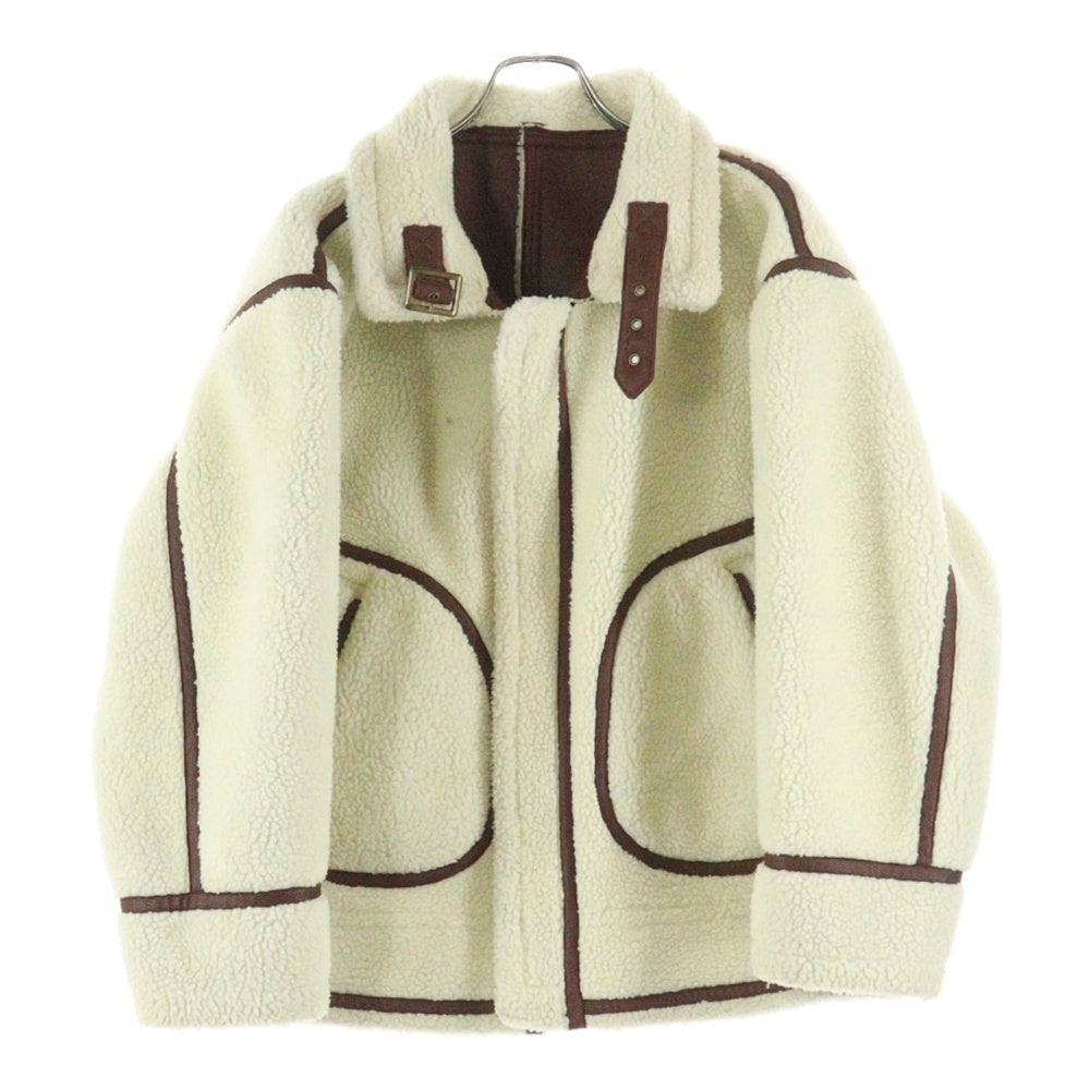 FREAK'S STORE(フリークスストア) リバーシブルムートンボア ジップアップジャケット ブラウン 204-3532