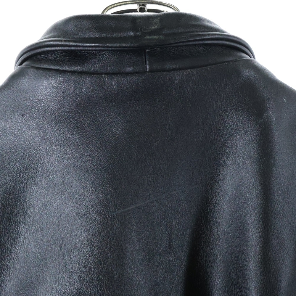 VANSON(バンソン) USA製 シングルライダース レザージャケット ブラック 20346A07