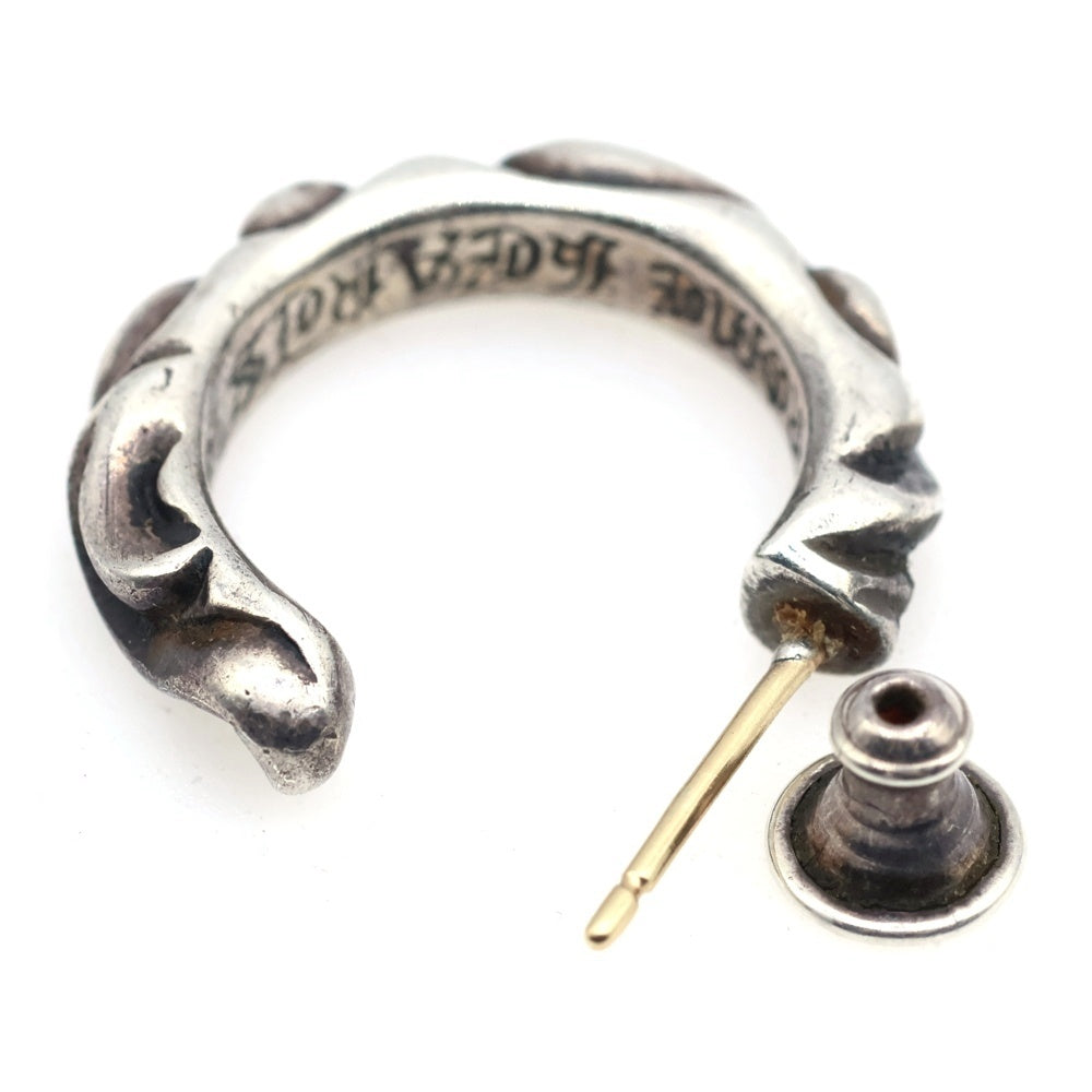 CHROME HEARTS(クロムハーツ) HOOP SCROOL スクロール フープピアス シルバー BCA102