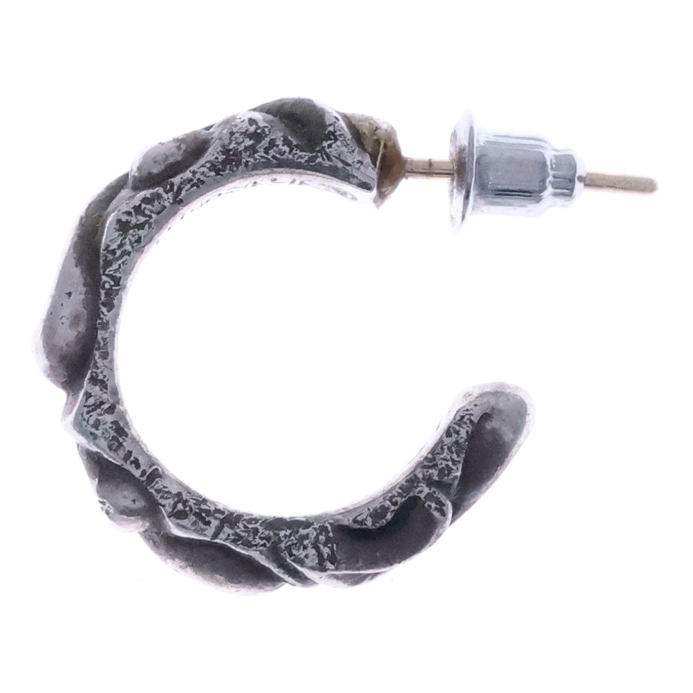 CHROME HEARTS(クロムハーツ) HOOP SCROOL スクロール フープピアス シルバー BCA102