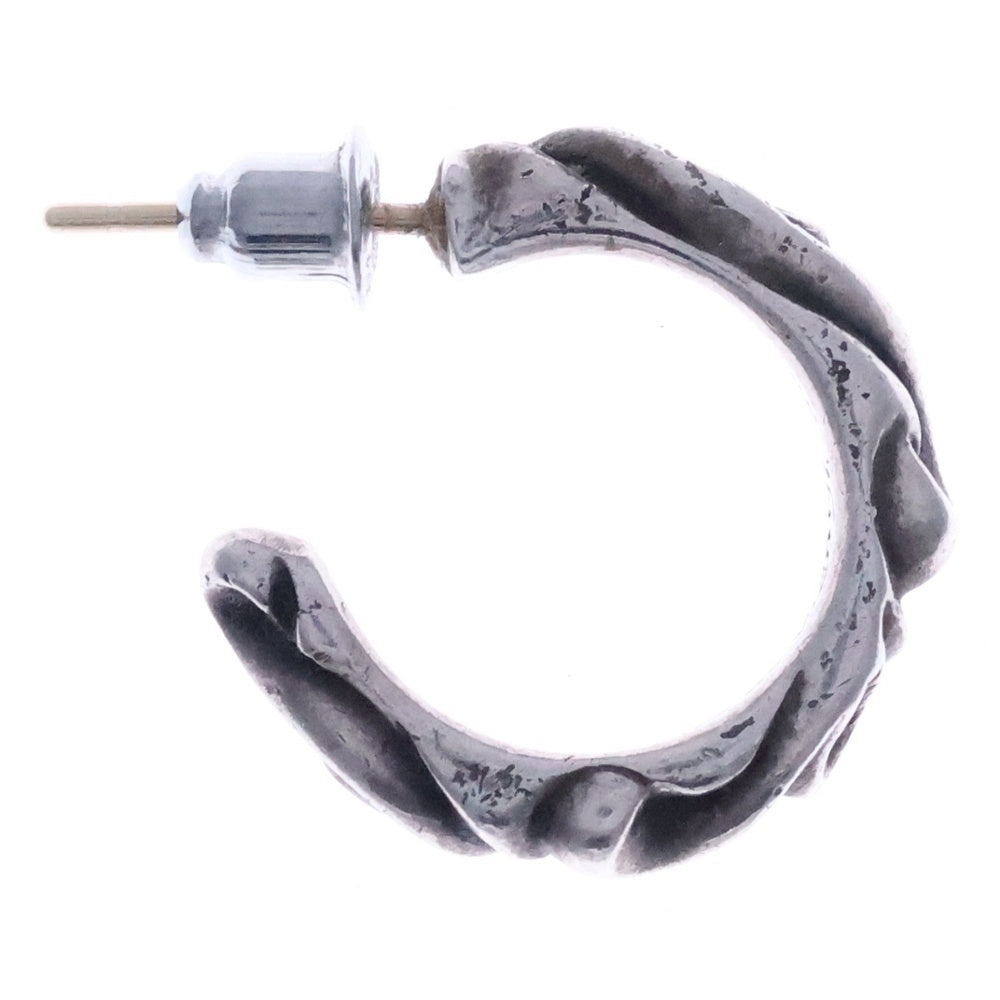 CHROME HEARTS(クロムハーツ) HOOP SCROOL スクロール フープピアス シルバー BCA102