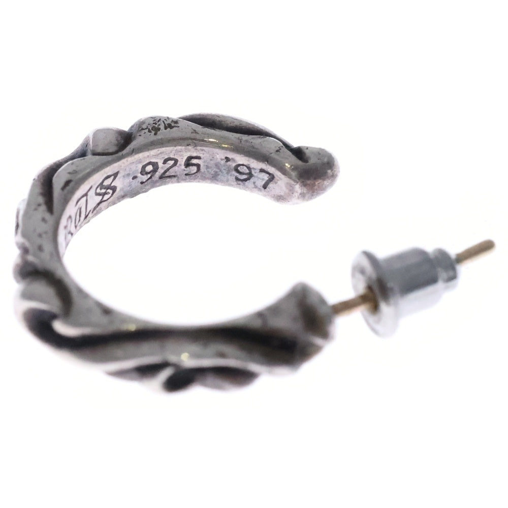 CHROME HEARTS(クロムハーツ) HOOP SCROOL スクロール フープピアス