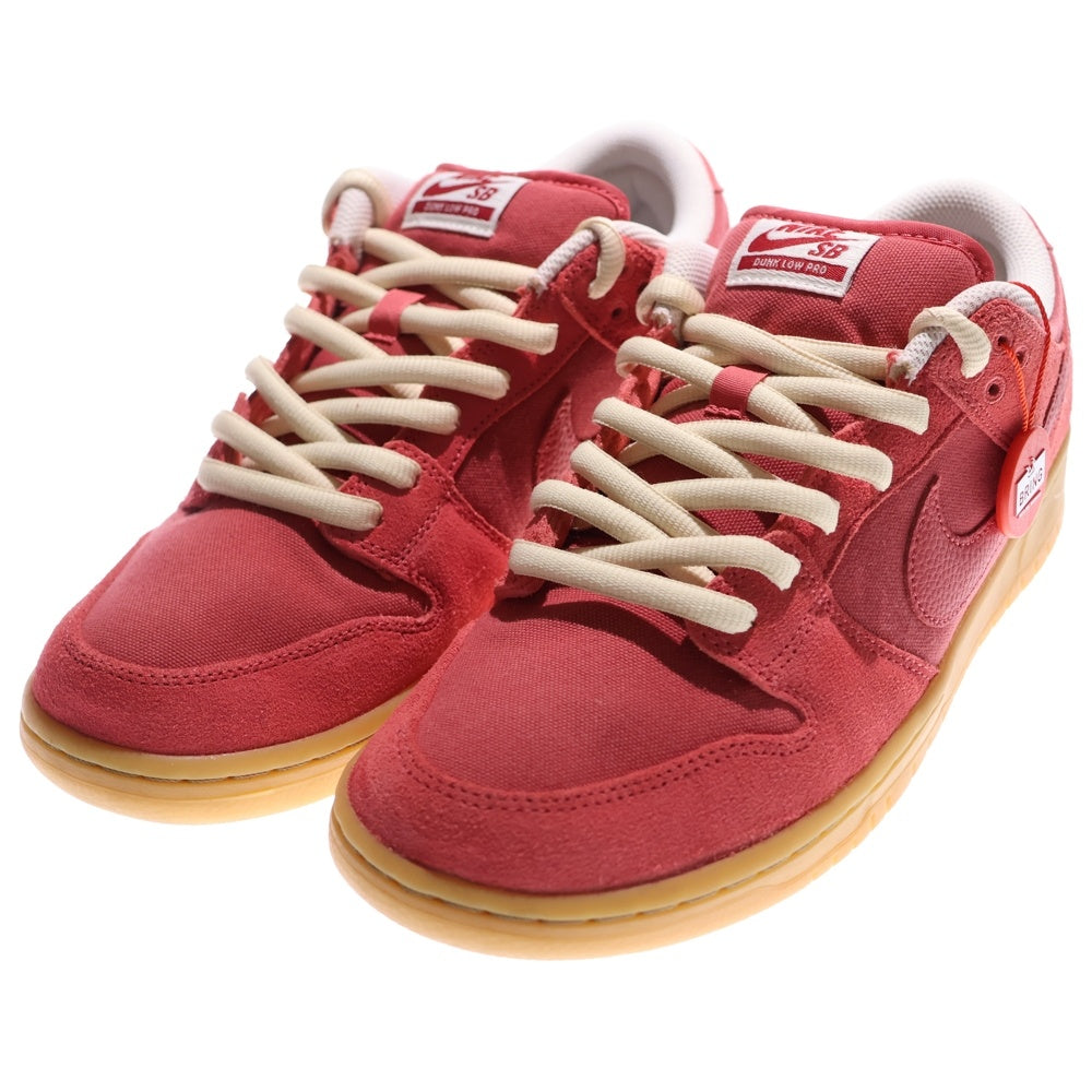NIKE(ナイキ) DUNK LOW ADOBE ダンク アドビ ローカットスニーカー レッド US9.5/27.5cm DV5429-600