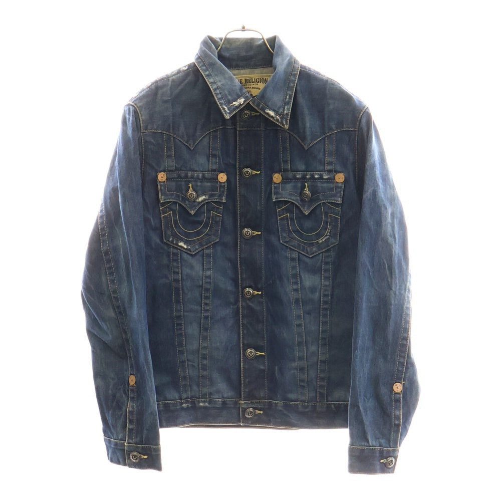 TRUE RELIGION(トゥルーレリジョン) IMMY SUPER T JACKET 2nd型 デニムジャケット インディゴ 37453