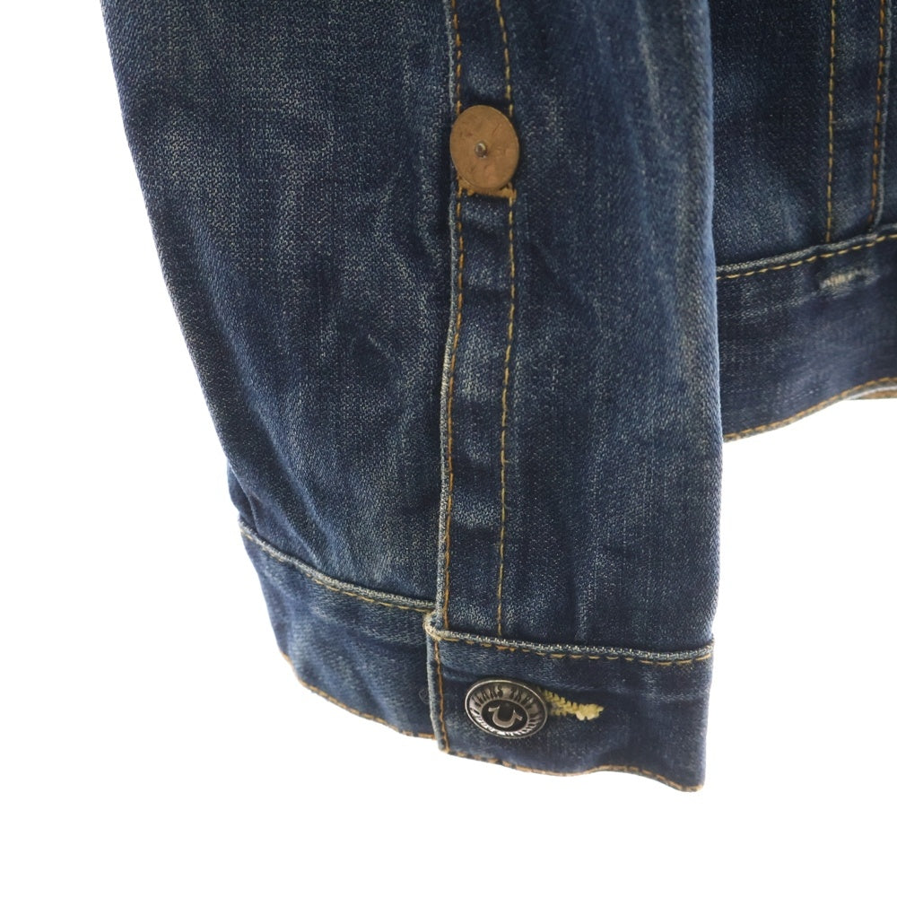 TRUE RELIGION(トゥルーレリジョン) IMMY SUPER T JACKET 2nd型 デニムジャケット インディゴ 37453