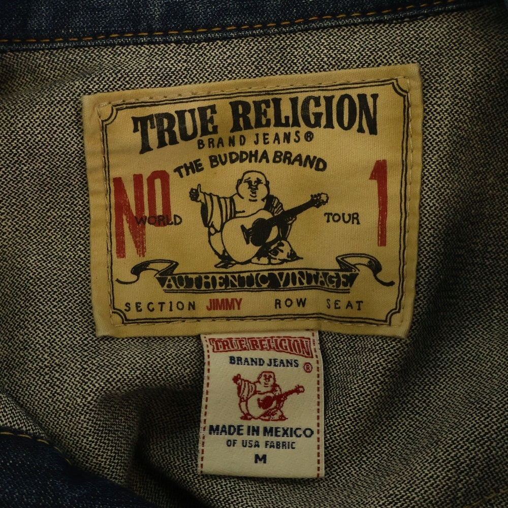 TRUE RELIGION(トゥルーレリジョン) IMMY SUPER T JACKET 2nd型 デニムジャケット インディゴ 37453
