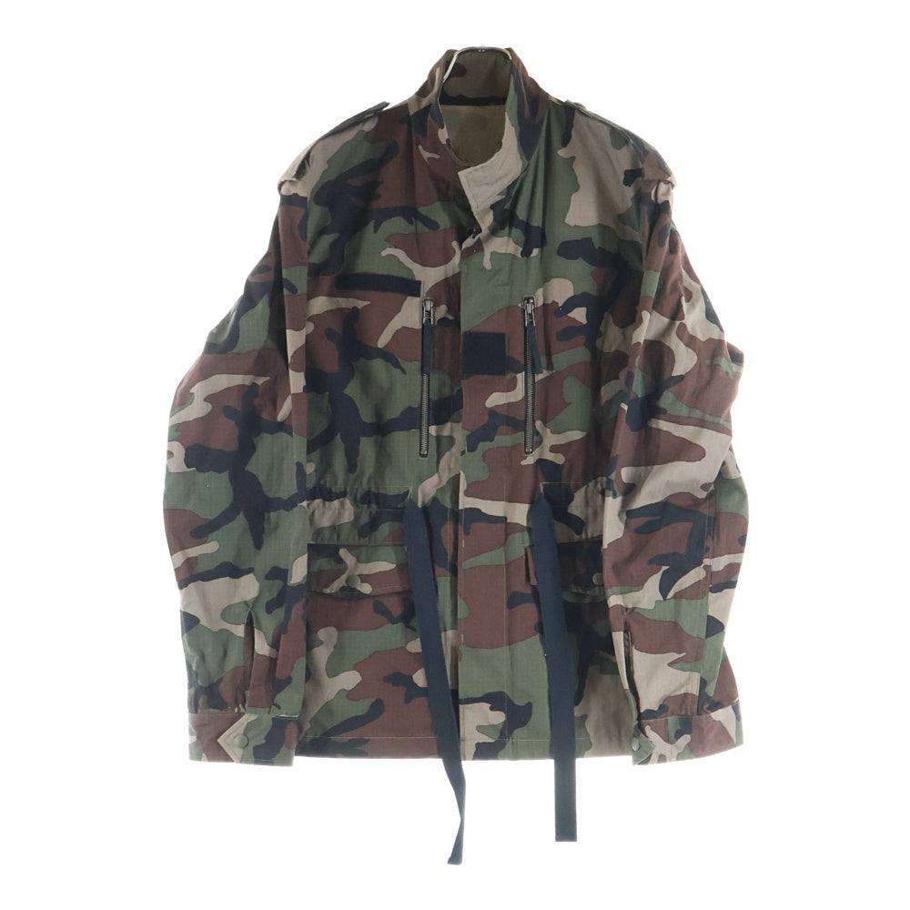 JOHN LAWRENCE SULLIVAN(ジョンローレンスサリバン) 17AW M65 カモ柄 ミリタリージャケット オリーブ