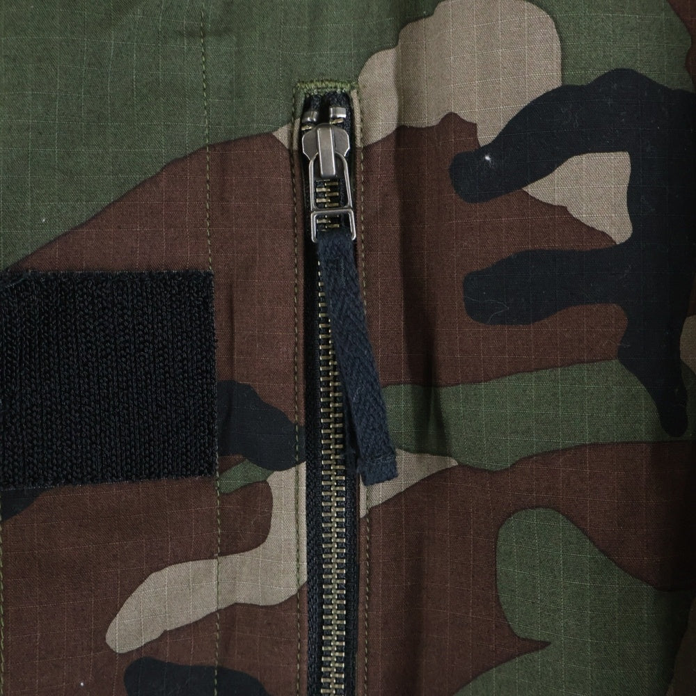 JOHN LAWRENCE SULLIVAN(ジョンローレンスサリバン) 17AW M65 カモ柄 ミリタリージャケット オリーブ