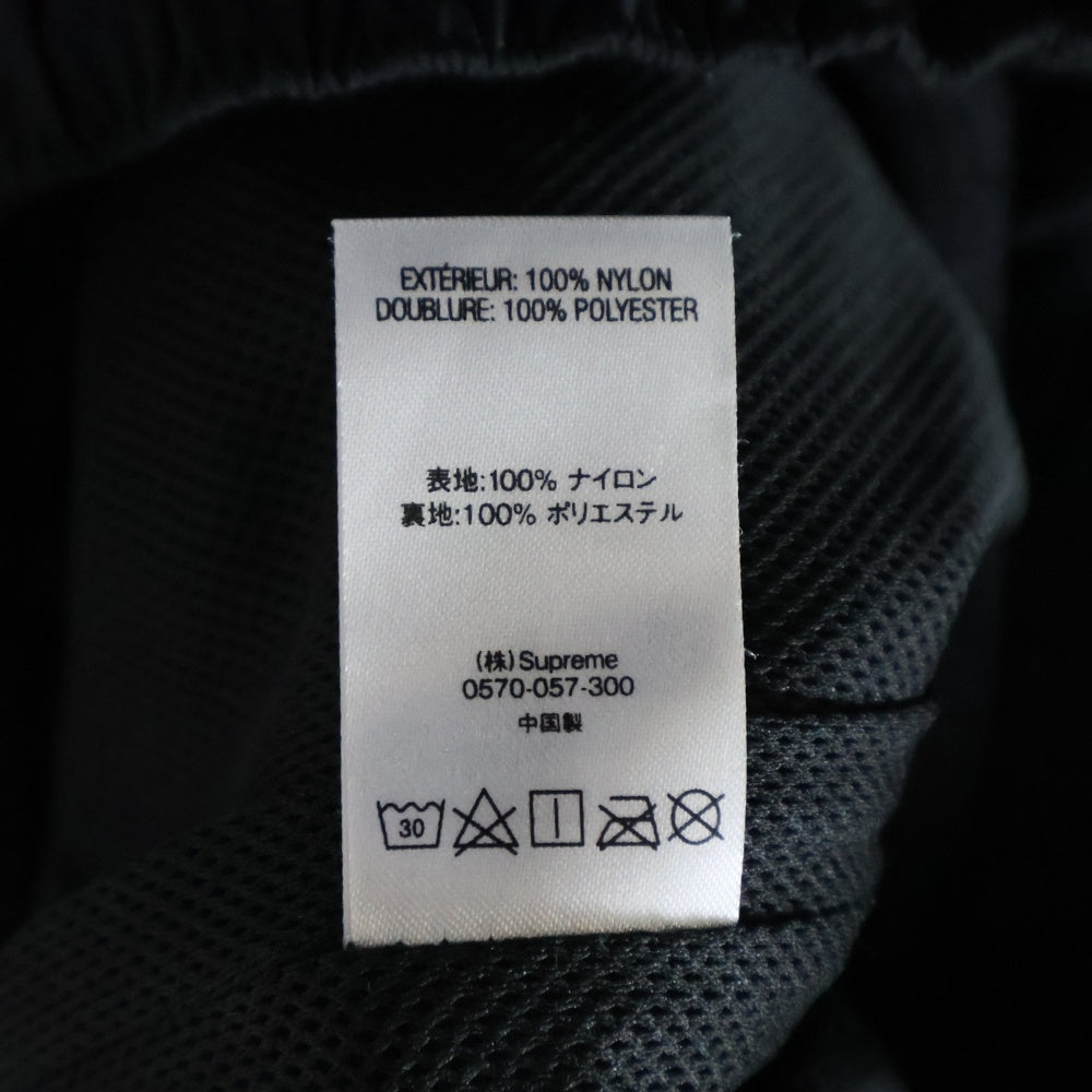 SUPREME(シュプリーム) 18SS Corner Arc Track Pant コーナーアーチロゴ ナイロンパンツ ブラック