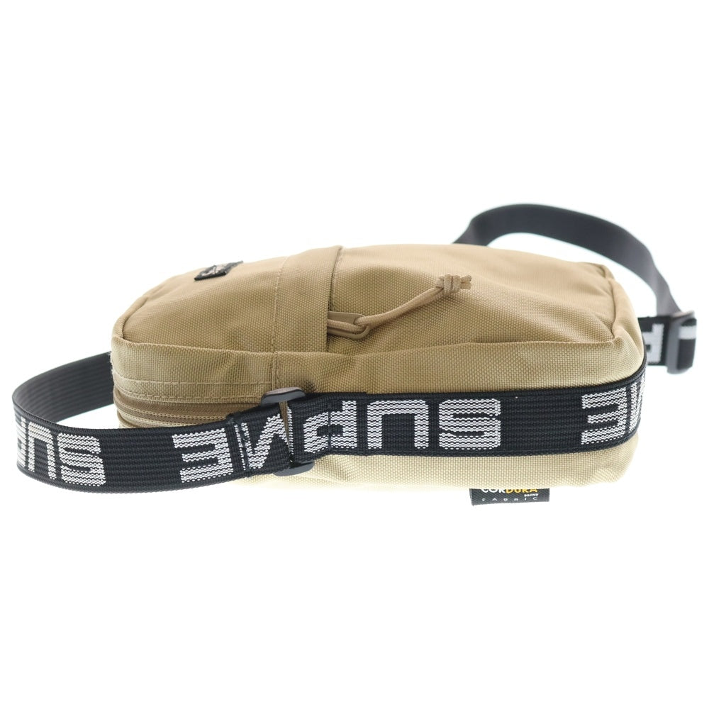 SUPREME(シュプリーム) 18SS Shoulder Bag キャンバス ショルダーバッグ ベージュ