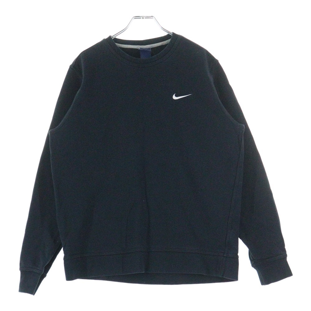 NIKE(ナイキ) クラブフレンチテリークルーネック スウェット トレーナー ブラック 637903-010