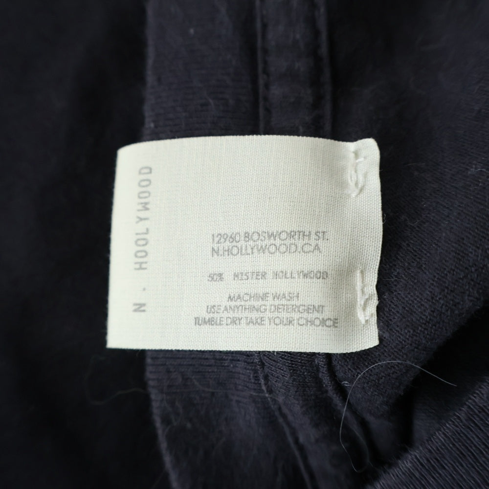 N.HOOLYWOOD(エヌハリウッド) 復刻 AFTER SPUTNIK グラフィックプリント 長袖Tシャツ ブラック 971-CS17 pieces