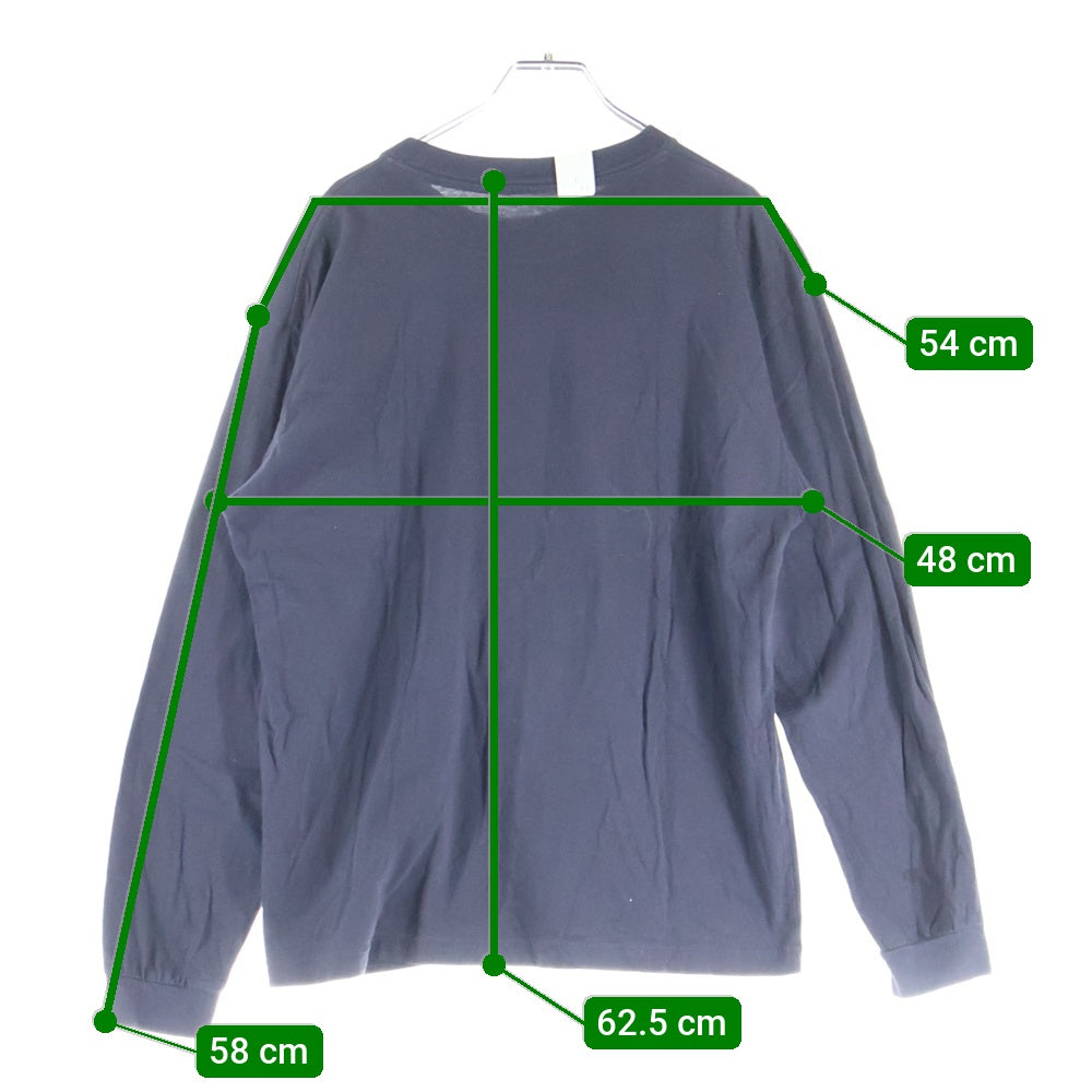 N.HOOLYWOOD(エヌハリウッド) 復刻 AFTER SPUTNIK グラフィックプリント 長袖Tシャツ ブラック 971-CS17 pieces