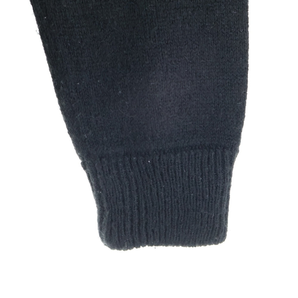 Lui's(ルイス) ノルディック柄 ニット セーター ブラック/ブラウン LU15R0050480100