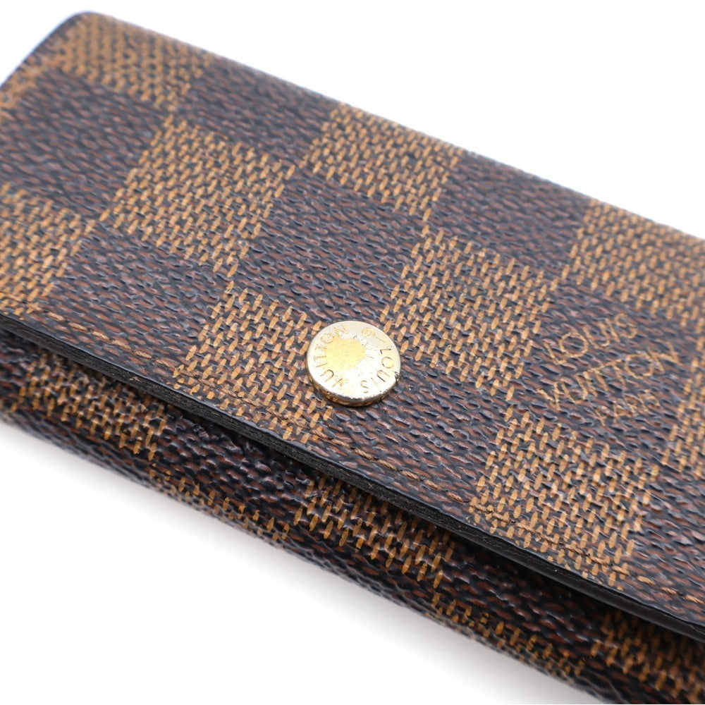 LOUIS VUITTON(ルイヴィトン) ダミエ ミュルティクレ 4連キーケース ブラウン