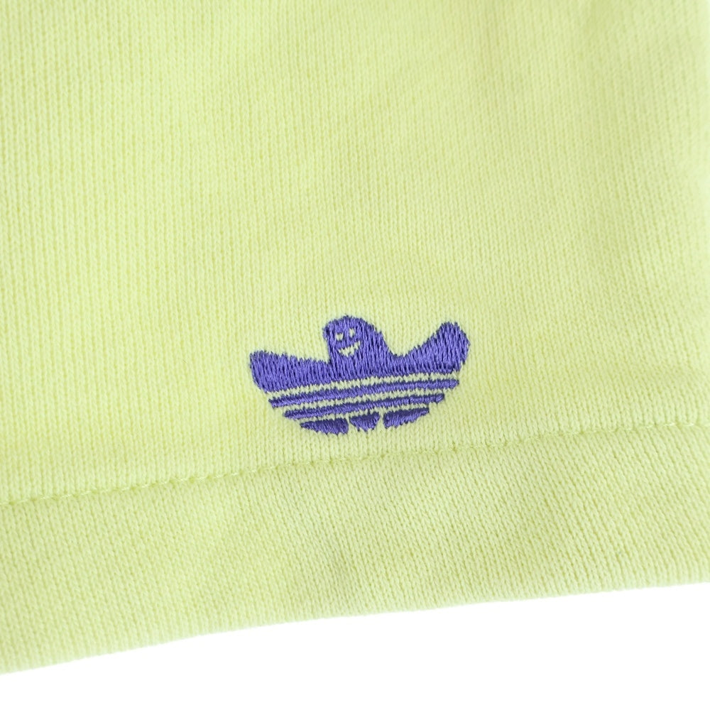 adidas(アディダス) ×GONZ 半袖Tシャツ ショーツ ショートパンツ セットアップ ライトグリーン