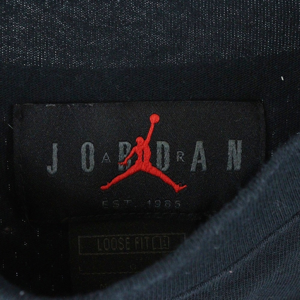 OFF-WHITE(オフホワイト) × Air Jordan Short Sleeve Top ジョーダン ショートスリーブ トップ 半袖 カットソーTシャツ ブラック CV3524-361