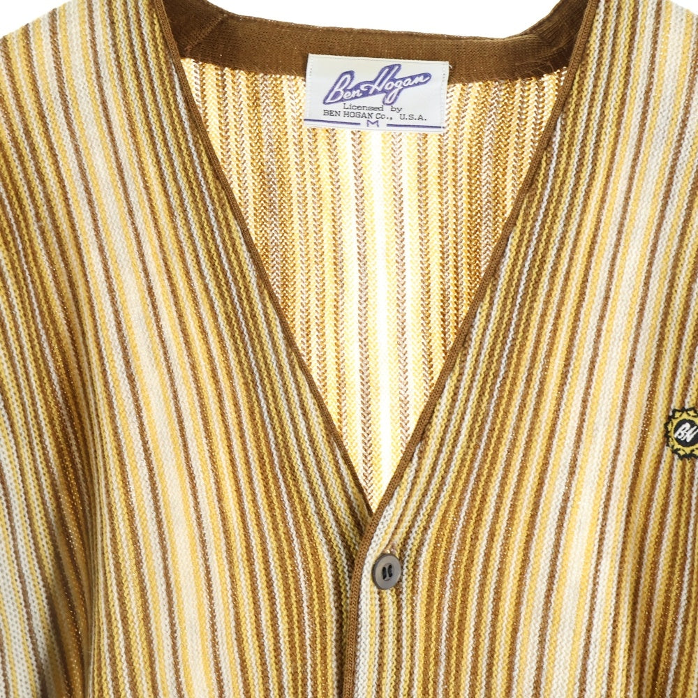 Ben Hogan(ベン・ホーガン) ニットカーディガン イエロー
