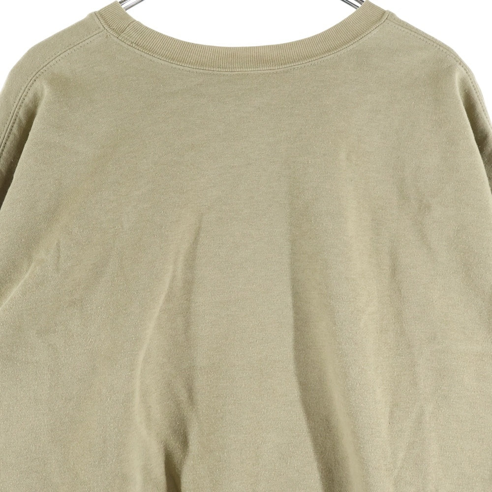 cabela's(カベラス) 袖リアルツリー クルーネック スウェット ブラウン